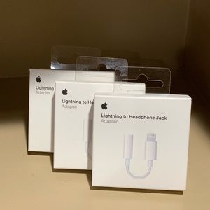 Apple Lightning to Headphone Jack adapter